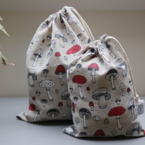 Sacs motif champignon